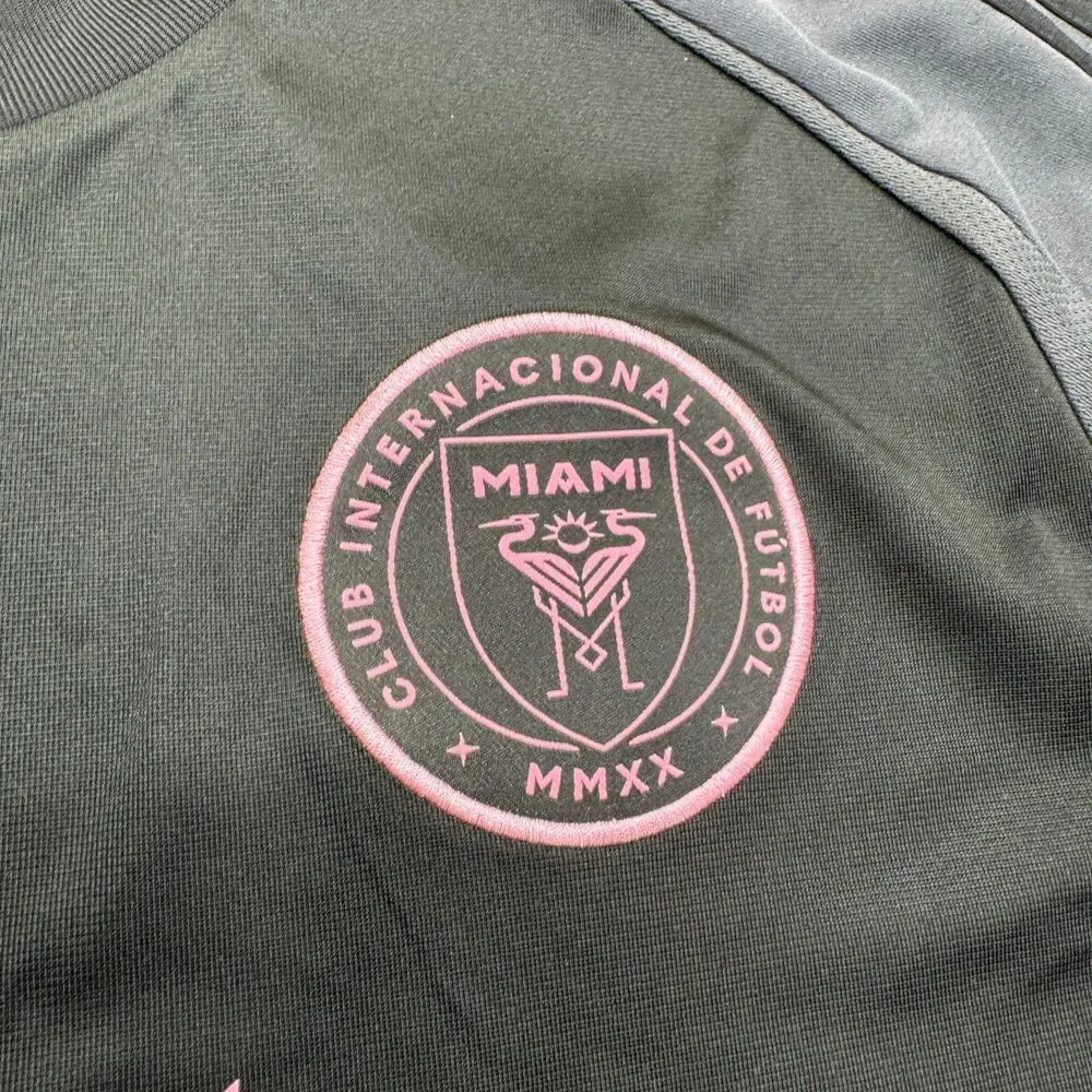NEW Inter Miami FC Adidas 25/26 Away Black Mens Sz XL Soccer Jersey JI9124